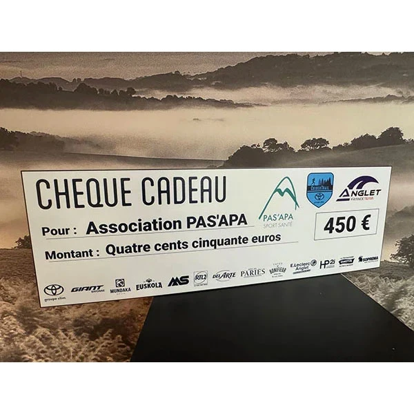 Chèque cadeau CHIBERTRAIL