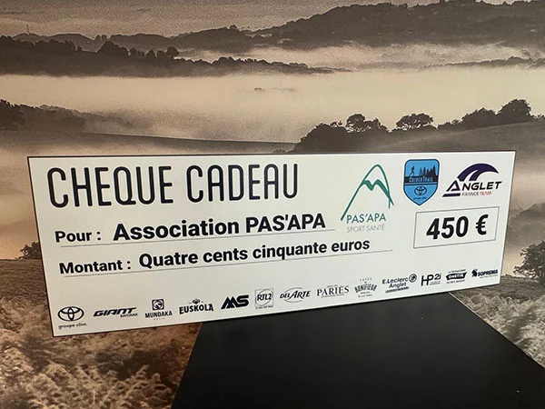 Chèque cadeau CHIBERTRAIL