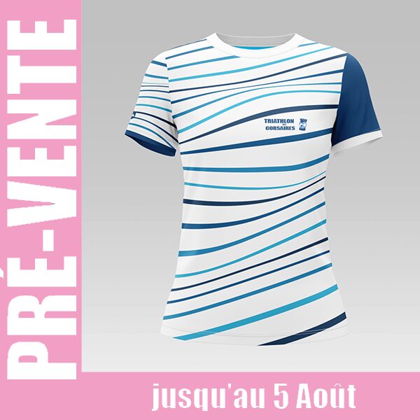 T Shirt Tri Corsaire Femme